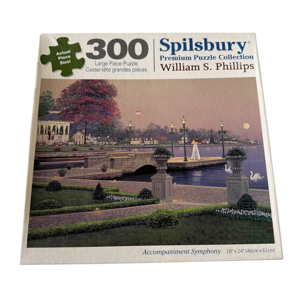 Spilsbury 300 Piece Puzzle Accompaniment Symphony William S Phillips Complete